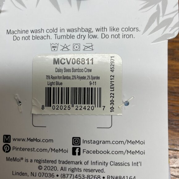 Honeybee Socks by MeMoi - Picture 2 of 4